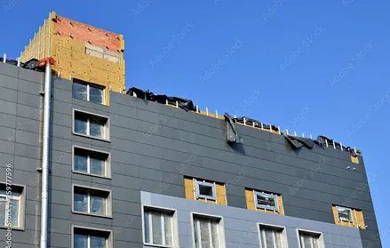 Shopping Center Siding Renovation